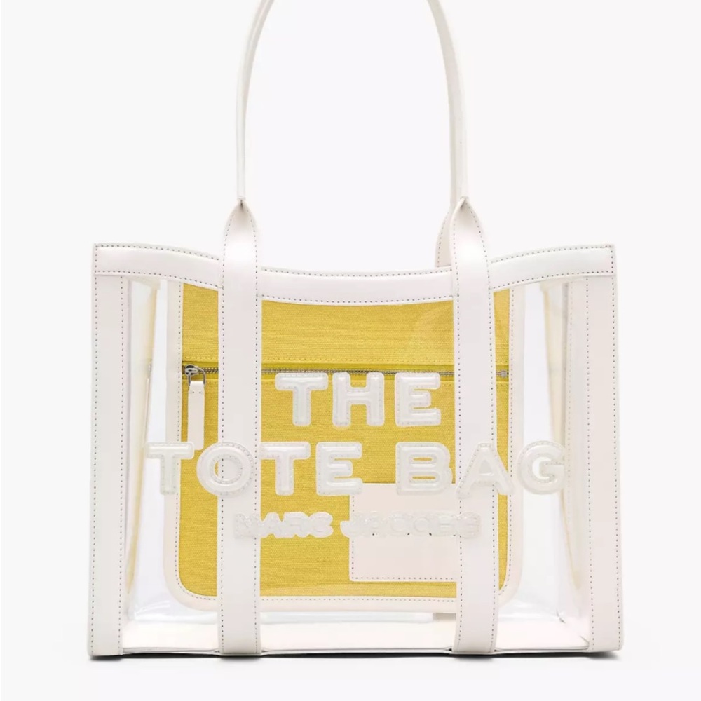 BRAND NEW LARGE THE CLEAR TOTE BAG BY MARC JACOBS! - Picture 3 of 17